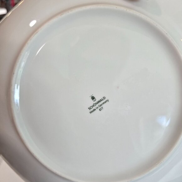 Schonwald Germany Speckled Gray Organic Shape Ceramic Dinnerware Artisanal Finis - Picture 5 of 10